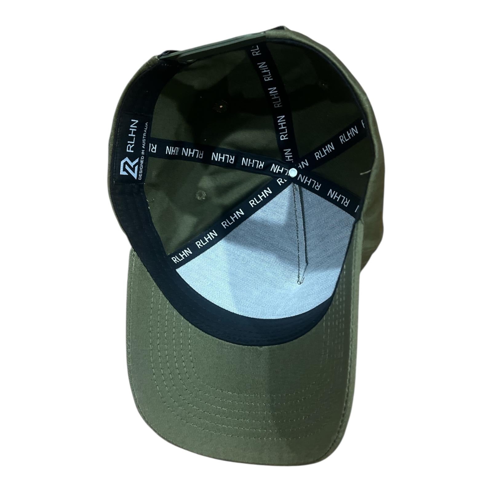 RLHN Signature cap OFF-GRID OLIVE